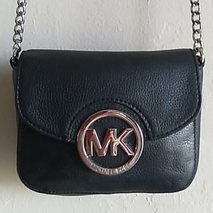 Michael Kors black cross body bag